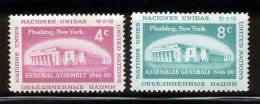 UN New York 1959 Michel 76-77 MNH - Neufs