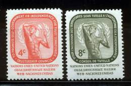UN New York 1959 Michel 80-81 MNH - Unused Stamps