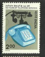 INDIA, 1982, Telephone Service Centenery, MNH, (**) - Ungebraucht