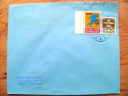 Cover Sent In Denmark On 1992 - Cartas & Documentos