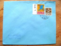 Cover Sent In Denmark On 1992 - Lettres & Documents