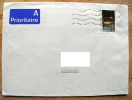 Cover Sent From Denmark To Lithuania On 1992, Chair Design - Storia Postale