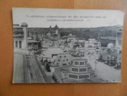 Cp   Exposition Internationale Des Arts Décoratifs   - Paris - 1925 . Vue Générale Sur L' Esplanade Des Invalides - District 15