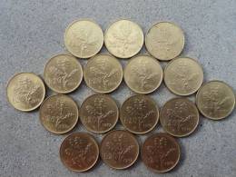 ITALIA  REPUBBLICA  -  LOTTO  MONETE  20£. 1972  - - 20 Lire