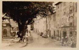 1951 Fayence " La Rue De La République - Renault 4cv  " (carte Rare ) - Fayence