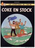 LES AVENTURES DE TINTIN   -  COKE EN STOCK  - Hergé -   Casterman - Tintin