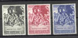 Vatican State 1959 Michel 327-329 MLH - Unused Stamps