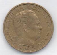 MONACO 20 CENTIMES 1962 - 1960-2001 Francos Nuevos