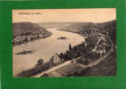 Boppard Am Rhein     Vue Aérienne  Sur Le Fleuve Navires  Cpa Année   1912       EDIT  Louis Glaser - Boppard