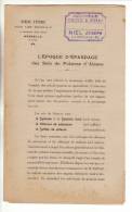 Petit Dépliant Agricole De 4 Pages Sels De Potasse D'Alsace (engrais Agriculture) Niel Joseph La Bocca 06 - Landwirtschaft