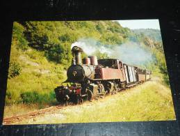 CHEMIN DE FER DU VIVARAIS - LIGNE TOURNON-LAMASTRE - TRAIN A VAPEUR POUR LAMASTRE- 07 ARDECHE - Lamastre