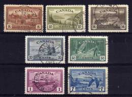 Canada - 1946/47 - Peace Re-Conversion - Used - Usati