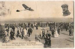 Aviation   Semaine  D'Aviation  Dubonnet Sur Monoplan Tellier  Moteur Panhard Levassor - Airmen, Fliers