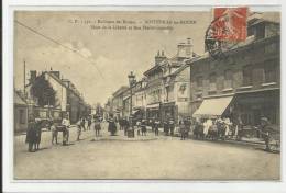 SOTTEVILLE LES ROUEN (SEINE MARITIME - 76) - CPA - PLACE DE LA LIBERTE ET RUE PIERRE CORNEILLE - Sotteville Les Rouen