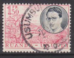 Ruanda-Urundi N° 196 ° USUMBURA - Voyage Royal - 1955 - Gebruikt