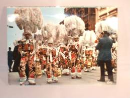 Binche. Carnaval De Binche. Gilles De Binche. Groupe De Gilles En Action - Binche