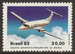 BRAZIL 1983 - Aeronautics Industry, Airplane - MNH - Unused Stamps