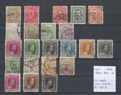 Luxemburg Deelverzameling 1895-1924 Gest./obl./used - Sammlungen