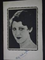 Collage Sur Carton : Actrice Américaine Patsy Ruth MILLER - 1904-1995 - Cinéma Américain - Andere & Zonder Classificatie