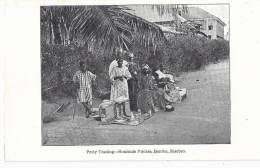 Cp Afrique : SHERBRO Petty Trading Roadside , Bonthe   ( Femmes Enfants Et Marchand ) - Sierra Leona