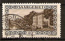 Saargebiet 1926/1927 // Mi. 113 O - Gebraucht