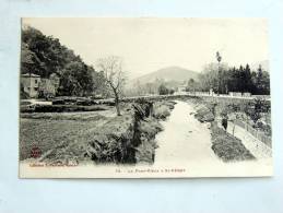 Carte Postale Ancienne : Le Pont Vieux à SAINT-PERAY - Saint Péray