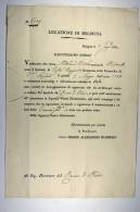 Italy:  1832, Legazione Di Bologna, Classic Document - 1. ...-1850 Prefilatelia