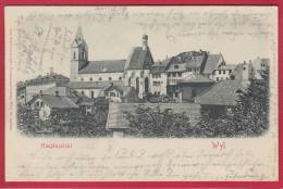 WYL, WIL, HAUPTANSICHT, PRÄGEDRUCK 1901 - Wil