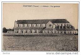 89 PONTIGNY - L Abbaye - Vue Generale - Pontigny