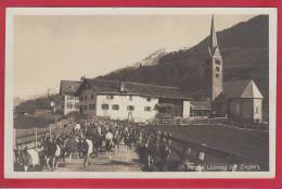 BERGÜN, AUSZUG DER ZIEGEN, GEISSEN - Bergün/Bravuogn