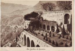 CPA GOURDON (46): Les Jardins De Gourdon - Gourdon