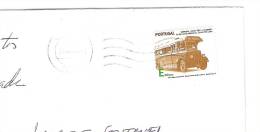 Lettre Du Portugal Avec Timbre Autocarro 1944 / Autocar / Bus, Lisboa; TB - Busses