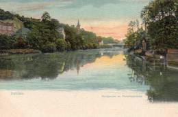 Zwickau I.S Muldenufer M Paradiesbrucke 1900 Postcard - Zwickau