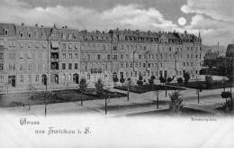 Gruss Aus Zwickau I.S Roemerplatz 1900 Postcard - Zwickau