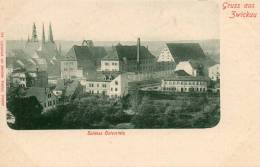 Gruss Aus Zwickau I.S 1900 Postcard - Zwickau