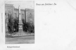 Gruss Aus Zwickau I.S 1900 Postcard - Zwickau