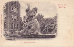 CPA - HERFORD - Wittekind Denkmal - Herford