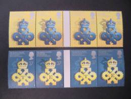 GREAT BRITAIN   1990       SG 1497/00    GUTTER PAIR     MNH **  (1753p14-100/015) - Ungebraucht