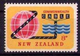 1963 Nuova Zelanda, Cavo Transoceanico Compac , Serie Completa Nuova (**) - Nuovi