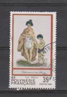 Polynésie YT 218 Obl : Folklore Tahitien - 1984 - Oblitérés