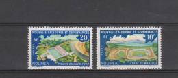 Nouvelle-Calédonie YT 337/8 ** : Piscine Et Stade - 1968 - Neufs