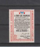 Nouvelle-Calédonie YT 326 ** : Appel Du 18 Juin - Unused Stamps