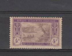 Côte-d´Ivoire YT 43 ** : Lagune , Pirogue - Unused Stamps