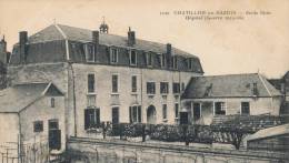 ( CPA 58 )  CHATILLON-EN-BAZOIS  /  École Libre  -  Hôpital ( Guerre 1914-16 )  - - Chatillon En Bazois