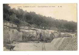 CP  LARDY N°2590  LES CARRIERES DE GRES - ECRITE EN 1929 - Lardy