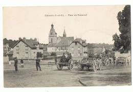 CP LIMOURS  PLACE DU VALMENIL - ECRITE EN 1916 - Limours