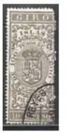 72-SELLO CLASICO FISCAL COLONIA ESPAÑA 1880 GIRO.SPAIN REVENUE FISCALES.10 - Revenue Stamps