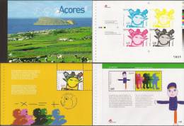 AZORES + MADEIRA  -CARTEIRAS ANUAIS 2006–PRUEBAS COLOR  NUMERADA- SELLO Y HB EUROPA +TODOS LOS SELLOS Y HB EMITIDOS 2006 - Madeira