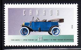 Canada MNH Scott #1605o 20c Ford Model T - Historic Land Vehicles Collection - Neufs