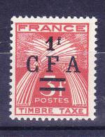 REUNION   Taxe  N°38  Neuf Sans Charniere - Timbres-taxe